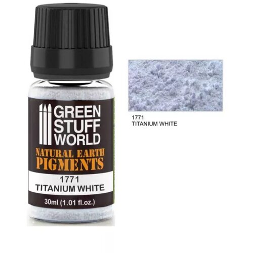 Green Stuff World Paint Pot - TITANIUM WHITE pigments 30ml Slike