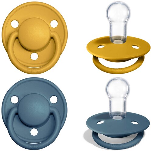 Bibs tolažilna duda de lux mustard & petrol Cene