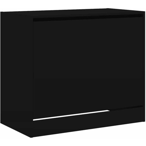  za cipele crni 80x42x69 cm od konstruiranog drva Slike