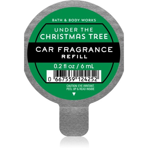 Bath & Body Works Under The Christmas Tree dišava za avto nadomestno polnilo 6 ml Cene