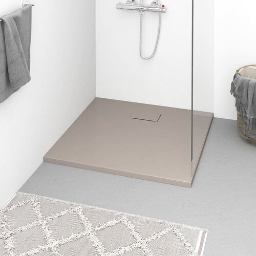 vidaXL Kada za tuš SMC smeđa 90 x 80 cm Cijene