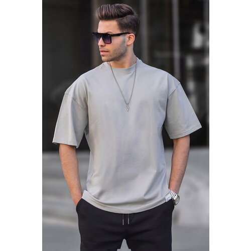 Madmext T-Shirt - Gray - Oversize Cene