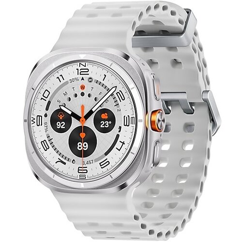 Samsung Galaxy Watch Ultra 3.81 cm (1.5) AMOLED 47 mm Digital 480 x 480 pixels Touchscreen 4G Titanium, White Wi-Fi GPS (satellite) Cijene
