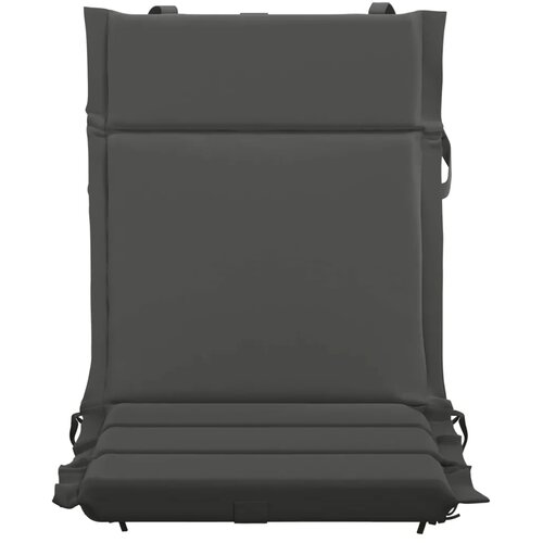  Jastučić za nisku stolicu GEMERT 4 kom. 100% poliester Antracit - Antracit (poliester) 110 x 50 x 3 cm 4 Slike