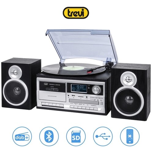 Trevi glasbeni sistem TT-1072, črn Cene