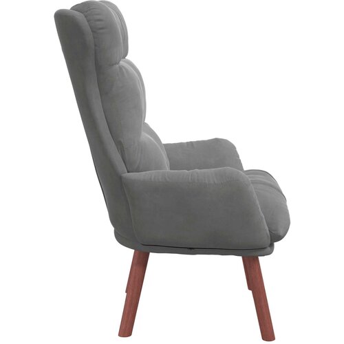  Fotelja Tamno siva 69 x 74 x 93 cm Bar&amp;scaron;un Slike