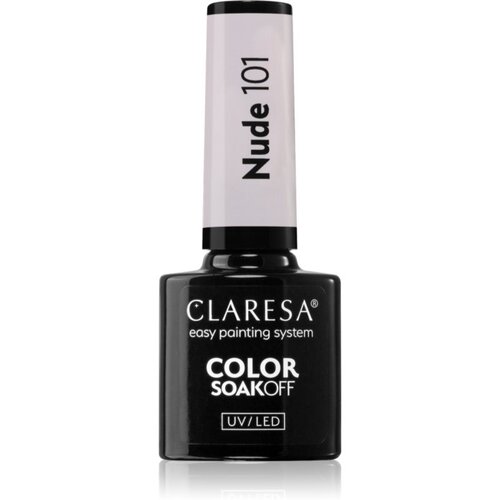 Claresa SoakOff UV/LED Color Nude gel lak za nokte nijansa 101 5 g Cene