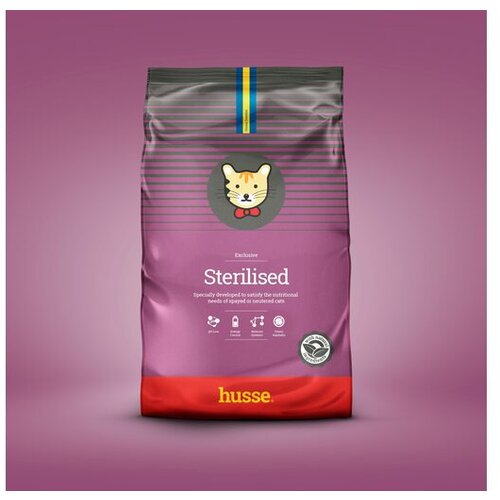 Husse suva hrana za mačke Exclusive Sterilised: 2 kg Slike