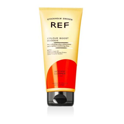 REF Colour Boost Masque barva za lase barvani lasje 200 ml odtenek 7.44 Intense Copper unisex Cene