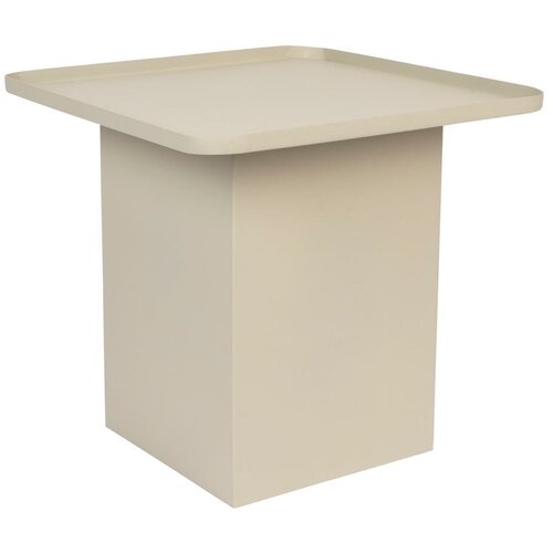 White Label Kovinska stranska mizica 44x44 cm Sverre – Cene
