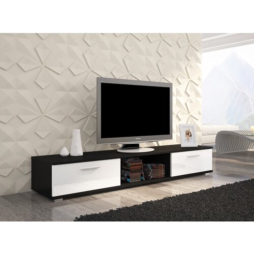 TV regal SELLA (razli�ne barve)-�rna/bela, visoki sijaj Cene