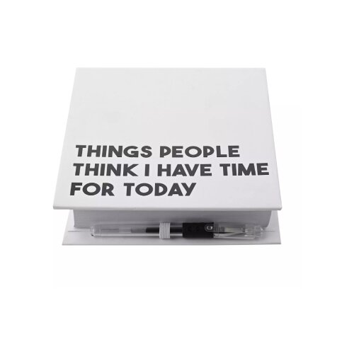 Widdop &amp;amp; Co. Now or Never - Blokčić - Now or Never, Things People Think I Have Time For Today Slike