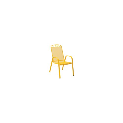 Outdorlife baštenska stolica MELFI Metal Žuta Slike