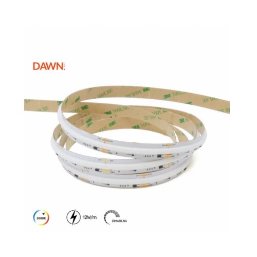  LED TRAKA SPI COB-360D-WW 24V IP20 (5met,12W/m,10mm) Slike