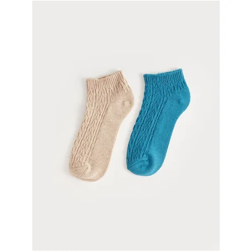 LC Waikiki Lw - Self-Patterned Women's Ankle Socks 2 Pack