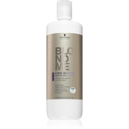 Schwarzkopf BlondME COOL BLONDES šampon za nevtralizacijo - 1.000 ml Cene