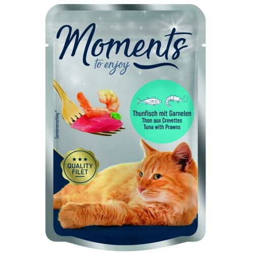 Moments Cat Adult tuna i &scaron;kampi 70 g vrećica Cijene