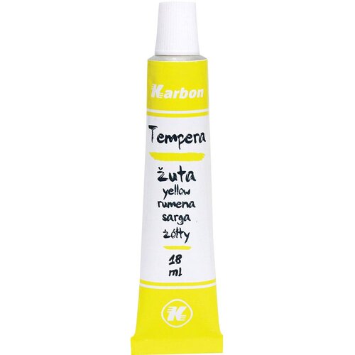  Tempera barva v tubi, rumena, 18 ml Cene