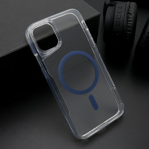  Maska aura magsafe za iphone 11/ plava Slike