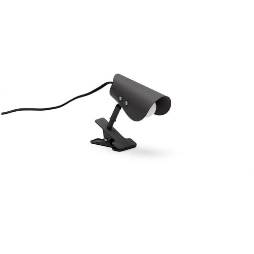 Kave Home Crna metalna stolna lampa s hvataljkom (visina 16 cm) Jula – Cene