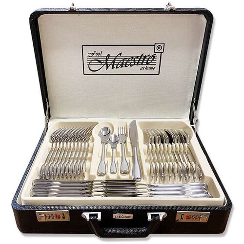 Maestro MR-1519-24 flatware set Stainless steel 24 pc(s) Silver Cijene