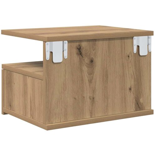  Lebdeća noćna ormarić 2 pcs Umjetnički hrast 40 x 31 x 28 cm Slike