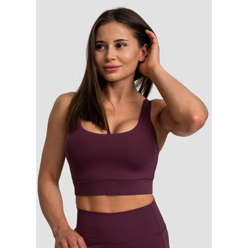 GymBeam Sportski grudnjak Cut-Out Eggplant Cijene