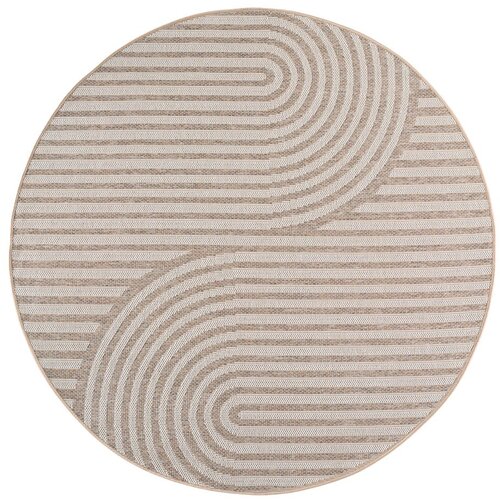 Ayyildiz Carpets Bež okrugao unutarnji i vanjski tepih &oslash; 160 cm Desert 1301 &ndash; Cijene