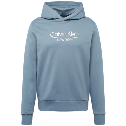Calvin Klein Majica dimno modra / bela