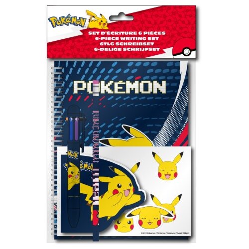 LA PLUME DOREE POKEMON - PIKACHU - pisarni&scaron;ki set 6V1 Cene