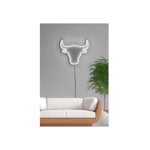 WALLXPERT dekorativna plastična led rasveta bull white Cene