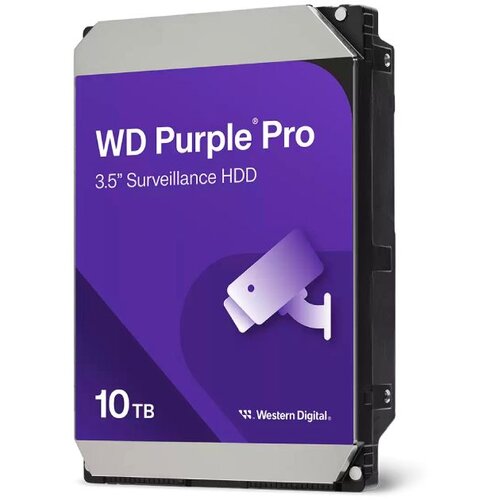 Western Digital Purple Pro WD102PURP internal hard drive 10 TB 7200 RPM 512 MB 3.5 Serial ATA III Cijene