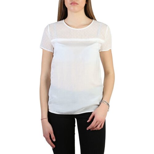 Armani Jeans Majice s kratkimi rokavi - 3y5h45_5nzsz Bela Cene