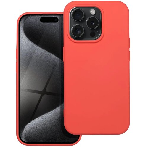  Gumijasti / gel etui Silicone Lite za Apple iPhone 15 Pro (6.1") - roza Cene