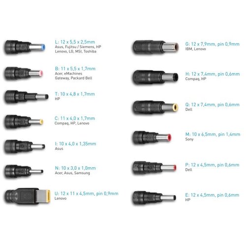 AVACOM univerzal. punjač QuickTIP 65W sa 13 konek. Slike