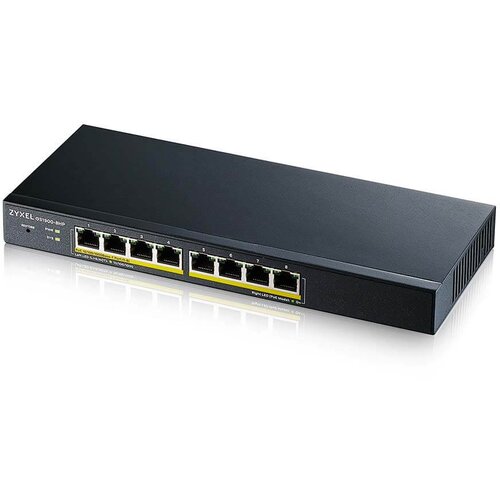 Zyxel GS1900-10HP v2 - 8-portni L2 pametni upravljivi POE+ switch SFP uplink porta sa 2x Cene