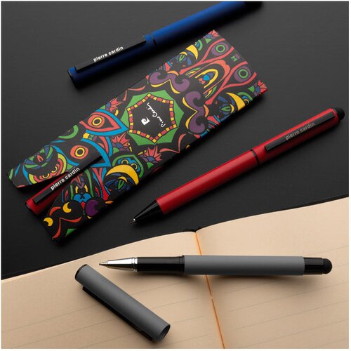 Roler metalni gumirani plus touch pen celebration pierre cardin b0300603ip3 crveni Slike