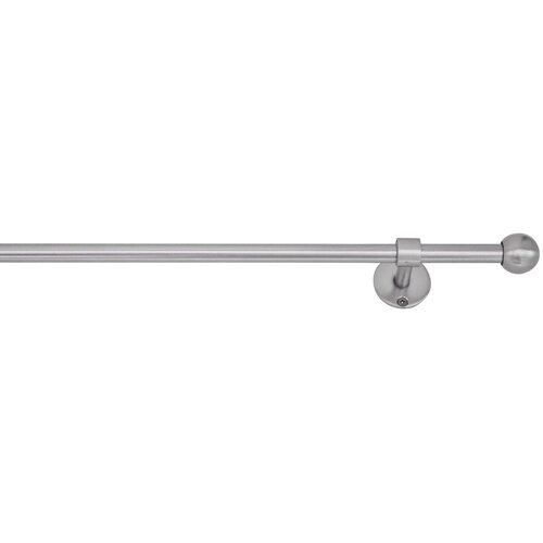 MYDECO Karniša za zavjesu sa svim elementima (Izgled plemenitog čelika, 160 cm - 280 cm, Metal, Na izvlačenje) Cijene