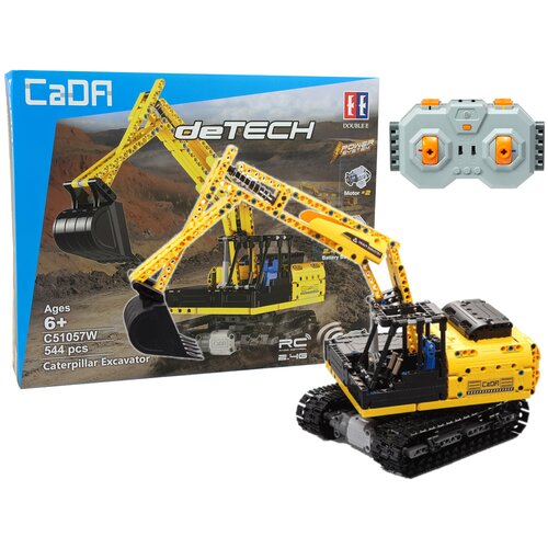 Lean Toys kocke za sestavljanje rc bager set 544 elementov lea Slike