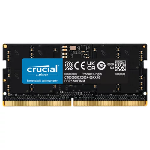 Crucial RAM za prenosnik sodimm ddr5 16gb pc5-38400 4800mt/s cl40 1.1v