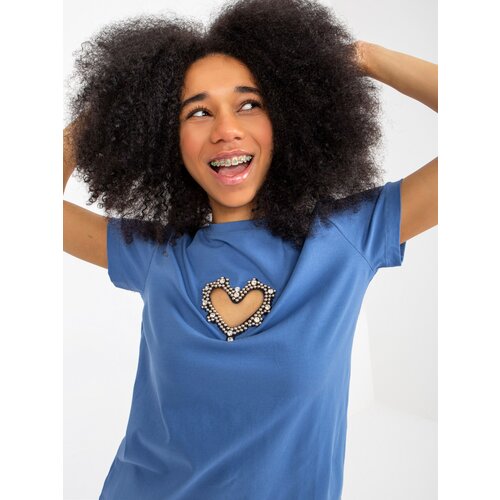 FANCY T-shirt-FA-TS-8470.03X-dark blue Cijene