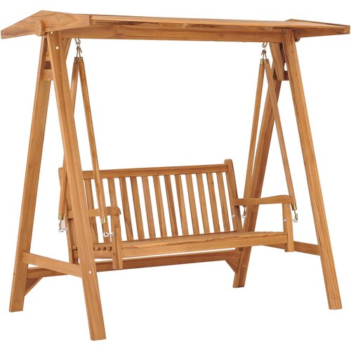 vidaXL gugalna klop 170 cm trdna tikovina Cene