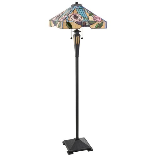  Endon 64383 - Stojeća lampa Tiffany WILLIOW 2xE27/60W/230V, prečnik 42,5 cm Slike