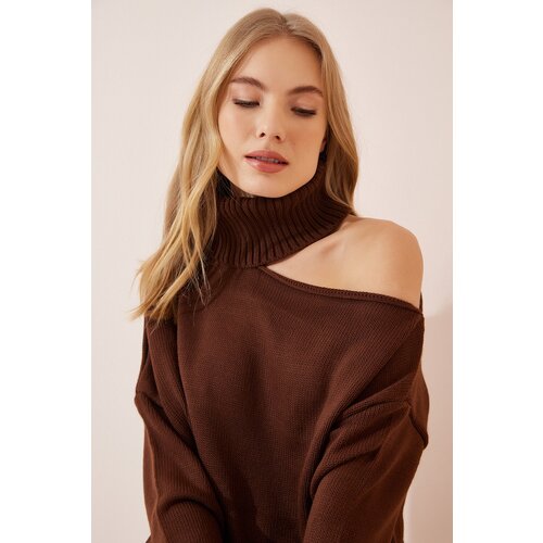 Sweater - Brown - Oversize Slike