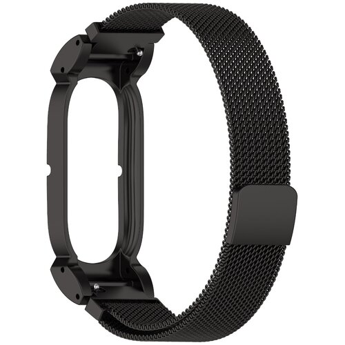 INF Milanese magnetni jekleni pa&scaron;ček, kompatibilen z Fitbit Air, črn, (5000327129) Cene