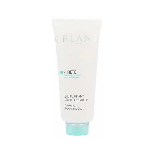 Orlane Pureté purifying balancing gel gel za čišćenje mješovite i masne kože 200 ml za žene