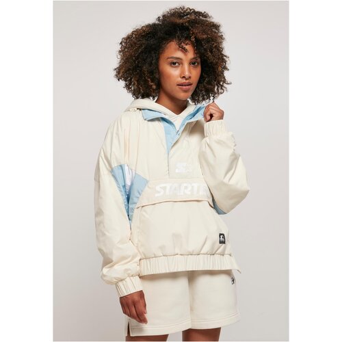 Starter Black Label Women's Colorblock Halfzip Starter Windbreaker Light White/Ice Blue Cene