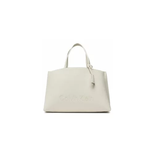 Calvin Klein Ročna torba Ck Set Shopper Md K60K610172 Bež