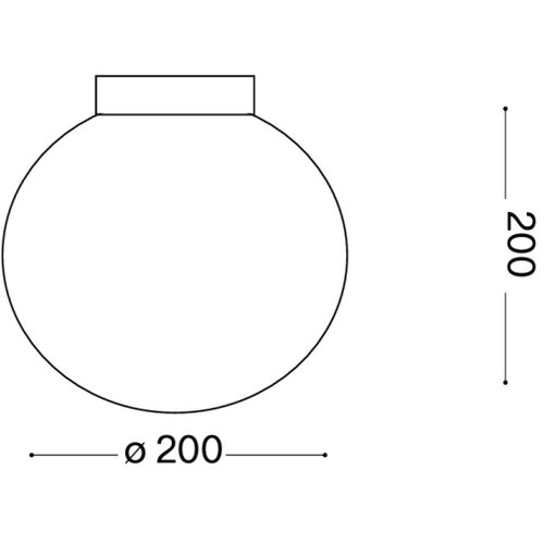 Ideal Lux zidno svetlo mapa 1xE27/42W/230V prečnik 20 cm bela Slike