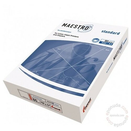 Mondi Fotokopir papir Maestro Standard A4 02FF03 papir Slike